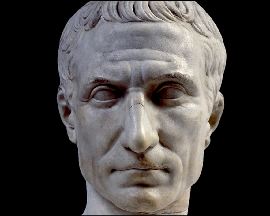 Fig. 3 - Testa-ritratto di Testa-ritratto di Gaio Giulio Cesare conservato nei Musei Vaticani - Crediti: Musei Vaticani.