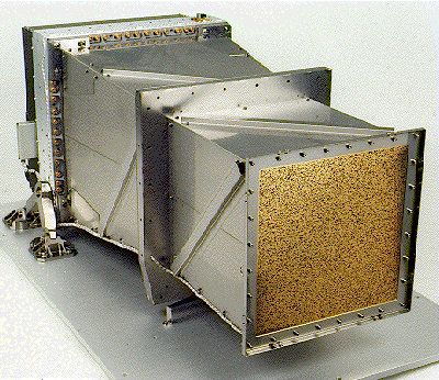 Fig. 5 - Lo strumento WFC a bordo del satellite italo-olandese BeppoSAX (1996-2003) - Crediti: web.