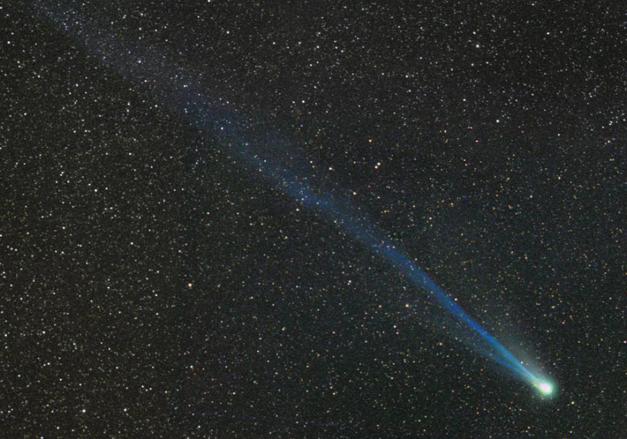 Fig. 2 - La cometa 109P/Swift-Tuttle il 15 dicembre 1992 - Crediti: Michael Jaeger in Austria.