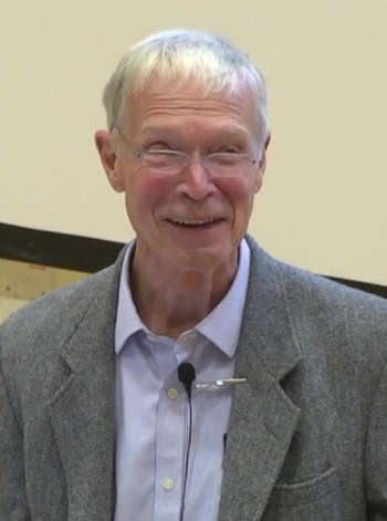 John Hopfield. Fonte: https://commons.wikimedia.org/wiki/File:John_Hopfield_2016.jpg