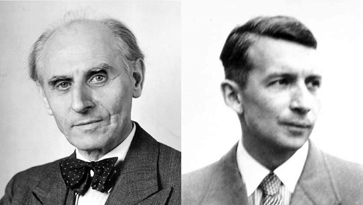 A sinistra: Wilhelm Lenz. A destra: Ernst Ising. Fonte: https://www.physik.uni-hamburg.de/ueber-den-fachbereich/aktuelles/2020/0116-lenz-ising-preis.html